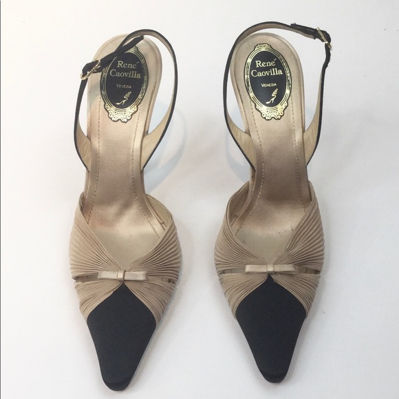 Rene Caovilla Shoes - Rene’ Caovilla Venezia sling back high heel 9